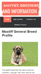 Mobile Screenshot of mastiff-dogs.com